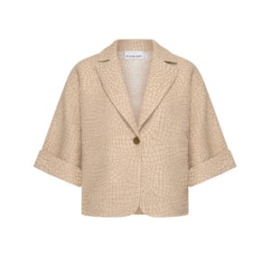 Helena Hart Blazer pien croco 7733 sand