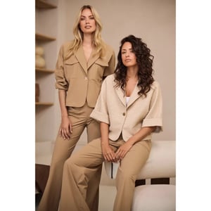 Helena Hart Blazer pien croco 7733 sand