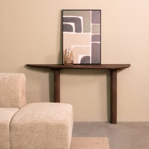 Label51 Sidetable wow espresso mangohout 135 cm