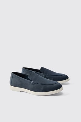 Faux Suede Loafer