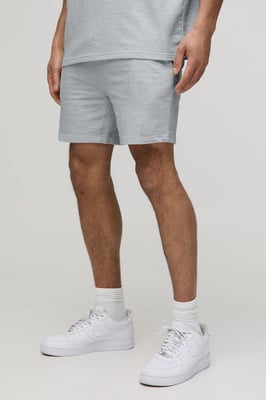 Lightweight Basic Slim Fit Short Length Shorts
