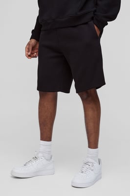 Tall Loose Fit Mid Length Basic Shorts