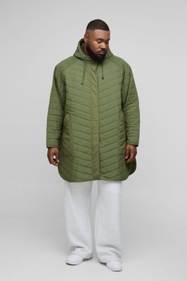 Plus Quilted Popper Side Oversized Festival Mac