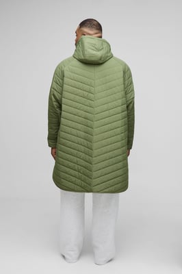 Plus Quilted Popper Side Oversized Festival Mac