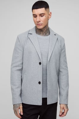 Tall Boxy Oversized Overcoat