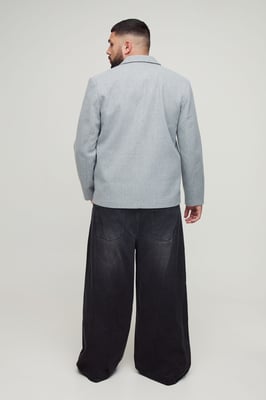 Plus Boxy Oversized Overcoat