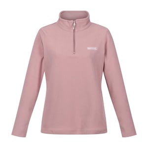 Regatta - Geweldige Outdoors Dames Sweetheart 1/4 Zip Fleece Sweater (Stoffige roos)