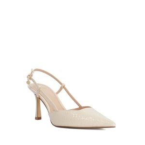 Dune Ladies Composure - Pointed Mid Heel Slingback Sandals