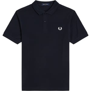 Fred Perry Mens M6000 Plain Polo Shirt Navy