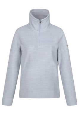 Striped Half Zip Fleece