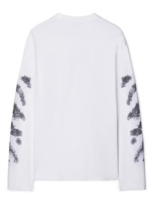 Diags Bit Book Sweatshirt in White