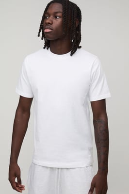 Basic Slim Fit Crew Neck T-Shirt