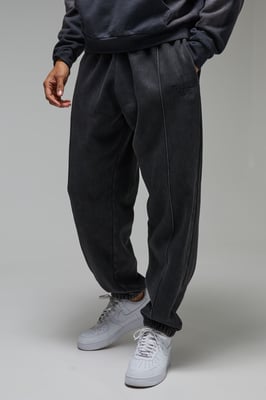 Training Dept Washed Pin Tuck Oversized Jogger