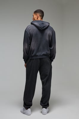 Training Dept Washed Pin Tuck Oversized Jogger