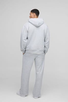 Oversized Ofcl Man Split Hem Jogger Tracksuit