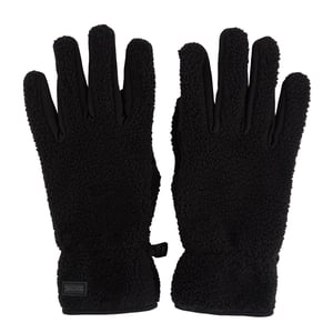 Regatta Unisex Volwassen Tech Touchscreen Borg Logo Winterhandschoenen (Zwart)