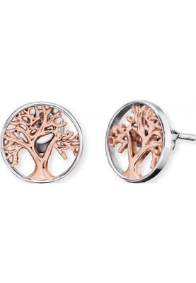 Engelsrufer ERE-LILTREE-BICOR Ladies Tree of Life Earrings
