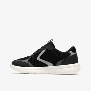 Ezrinn Tie Black Combi Trainers