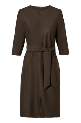 Ziana Lurex Jurk Bruin