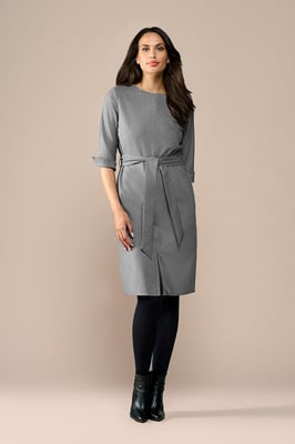 Ziana Lurex Jurk Grijs