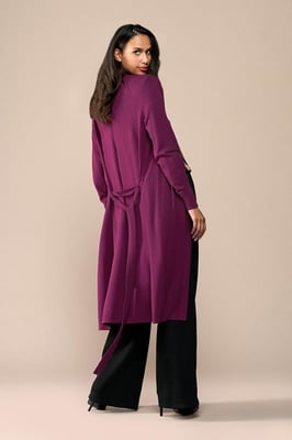 Celine Vest Dark Berry