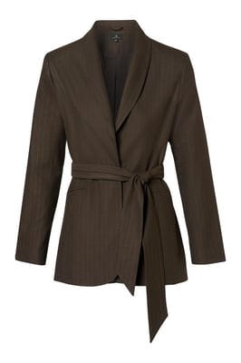Zaylee Lurex Blazer Bruin
