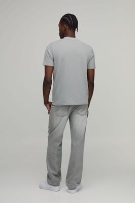 Slim Fit Waffle T-Shirt
