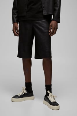 Antique Suedette Elasticated Waist Jorts