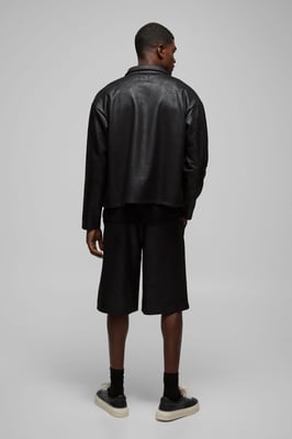Antique Suedette Elasticated Waist Jorts