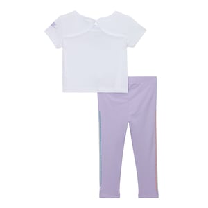 Nike Happy Camper Top & Bottom Set voor kinderen/kleuters (Paars)