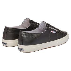 Superga Dames/Dames 2750 Metallic Leren Trainers (Metallic Zilver/Off Wit)