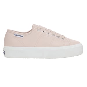 Superga Dames/Dames 3740 Leggera Vegan Tumbled Platform Trainers (Beige/Kristal)