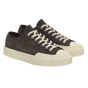 Superga Womens/Ladies Flesh Out Suede Work Trainers (Volcanic Ash/Off White)