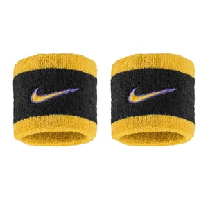 Nike Klassieke Zweetband (Set van 2) (Paars/Geel)