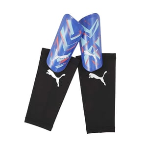 Puma Ultra Light Shin & Ankle Guards (Pack of 2) (Blue/Peppermint)