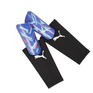 Puma Ultra Light Shin & Ankle Guards (Pack of 2) (Blue/Peppermint)