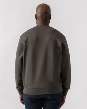 Chimera with Tonal Milano/New York Logo Sweatshirt in Dark Green