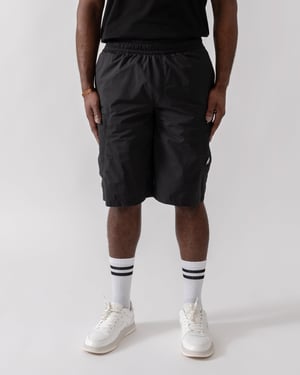 Topflight Cargo Shorts in Black