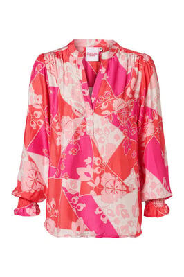 Caroline Tensen Malmo Blouse Roze / Multi