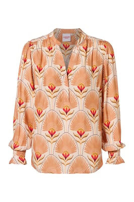 Caroline Tensen Malmo Blouse Zand / Multi