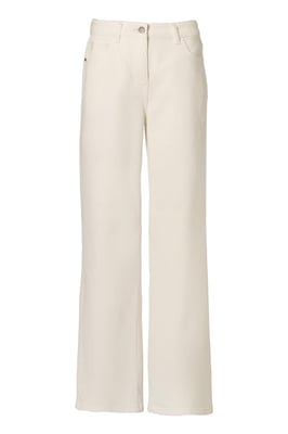 Livia Denim Broek Off White