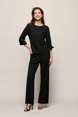 Zion Top Zwart / Wit