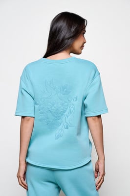 Caroline Tensen Emma Sweat Tee Licht Groen