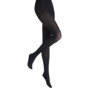 2 Pack Ladies 80 Denier Opaque Tights - Soft Stretchy Everyday Coverage