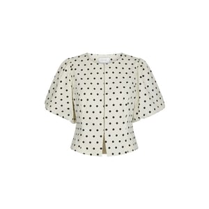 Neo Noir anela dot blouse 167821 120 white