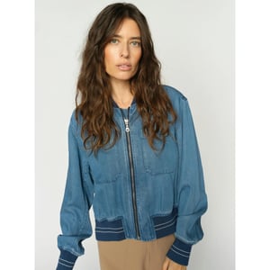 Mos Mosh 176620 405 mosmosh mmcate onyx jacket light blue denim