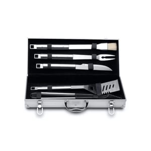 BergHOFF Barbecueset 6pc stainless steel bbq set met koffer