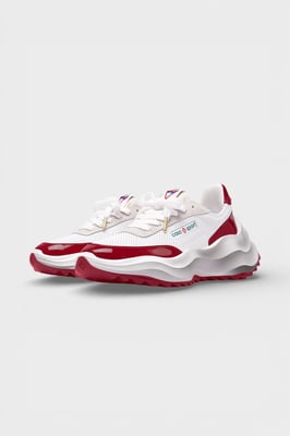 Casablanca Atlantis Men's Sneaker White/Red