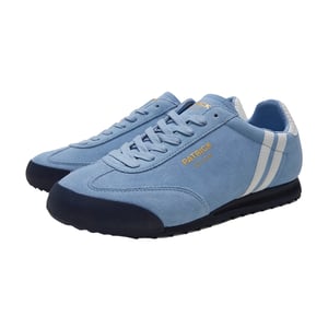 Patrick Mens Dijon Suede Running Trainers (Sky Blue/White/Navy)