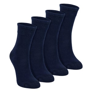 4-pack Barn Stryktåliga Strumpor i Bambu för Killar och Tjejer - Mjuka, Andningsbara och Bekväma